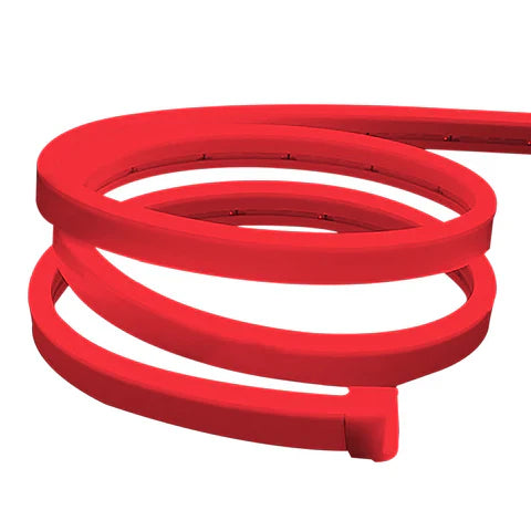 LED Neon Rope Light – 50FT Roll - 144W - 24V DC - Red - UL Listed - Lumens Depot