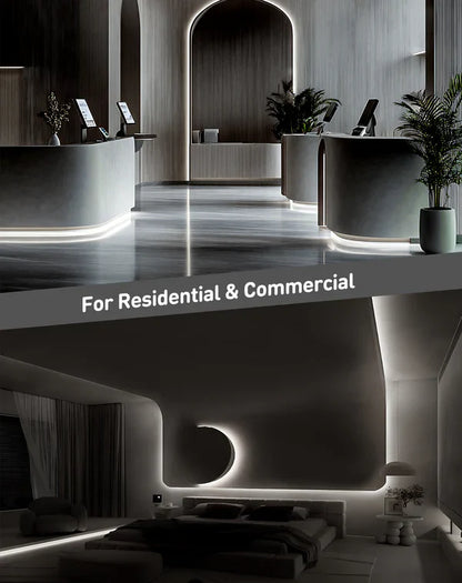 120V 3D Bend Flexible Neon Flex LED Strip, Top & Side Bend, 6000K Cool White - Lumens Depot