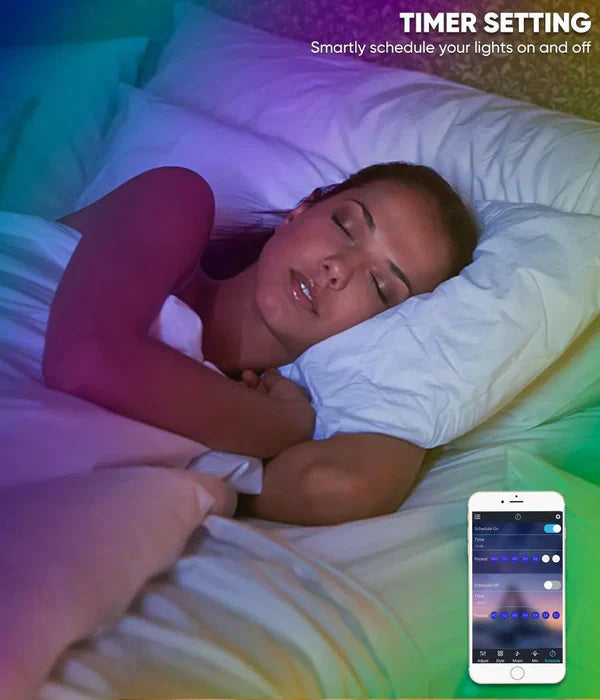 12V RGB Smart Neon Rope Light, 16.4FT, Consistent Brightness - Lumens Depot