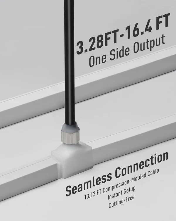 24V IP68 Led Strip Light - Underwater Submersible, Warm White Neon, Up to 9.84ft Depth