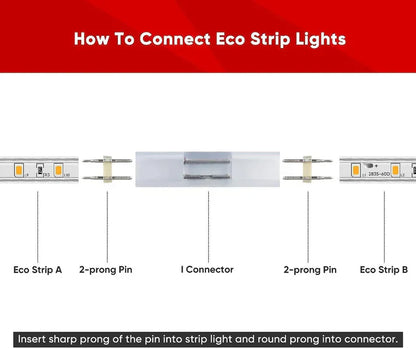 Connector Kit for 110V ECO LED Strip Light – Fits 11.5x7.5mm