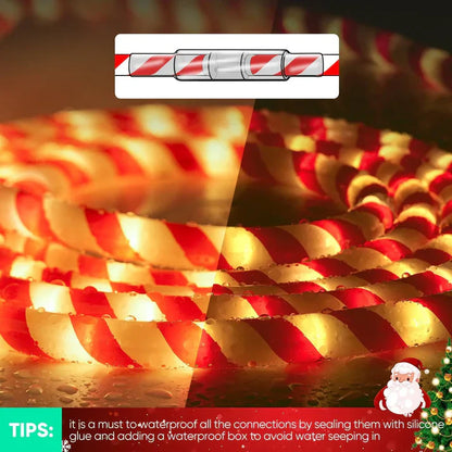 Connector Pack for 110V Candy Cane and Patriotic LED Rope Lights