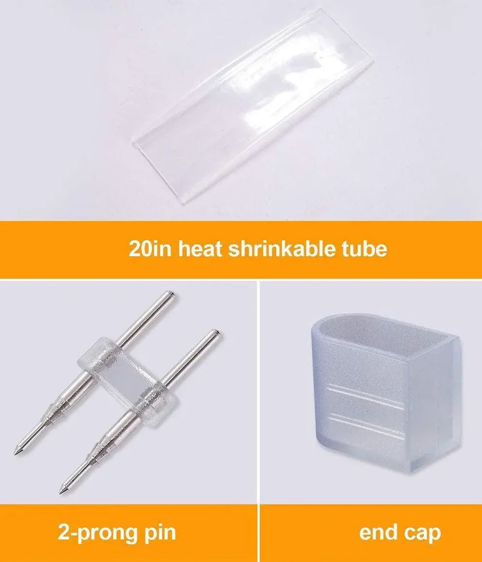 Cord Pack for 110V Cold-Resistant Ultra Bright LED Strip – 7x15mm