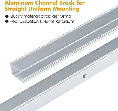 3.3ft Track Channel for 110V RGB Neon-ECO – 10x20mm Neon Rope Light